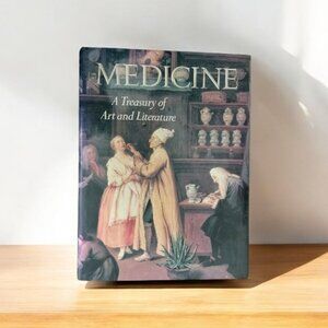 Medicine Treasury Of Art Literature Carmichael & Ratzan Hardcover Historic Book